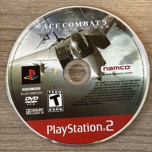 Ace Combat 5 The‎ Unsung War Sony Playstation 2 PS2 -  Disc Only